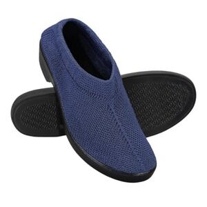 Arcopedico Sec V 3R Denim Navy Knit Comfy Walking Shoe Size US 78-8.5‎ EU 39